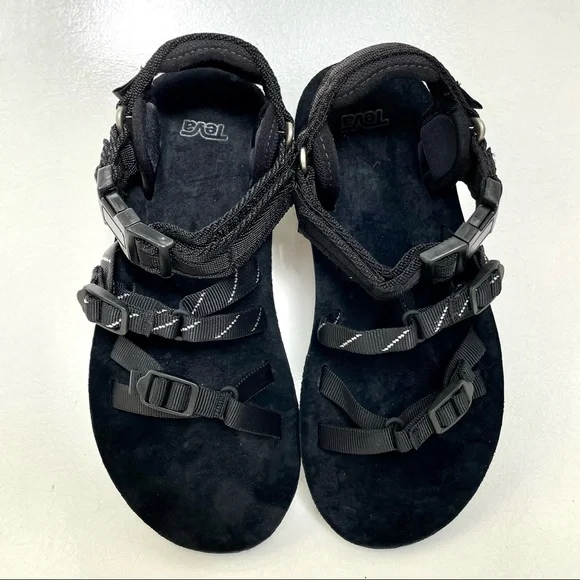 TEVA x TOTOKAELO EXCLUSIVE Black Emmi Sandals - Picture 4 of 6